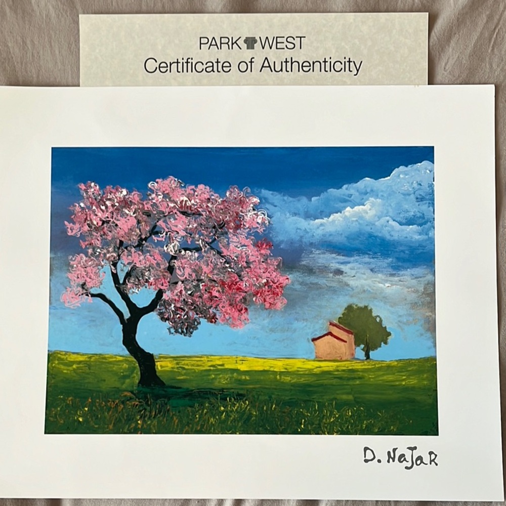 Pink Blossom Art Print 🌸🏡